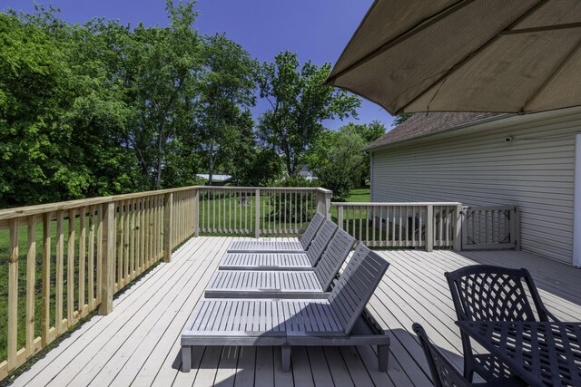 2815 Windy Way, Thompsons Station, TN 37179 - view of wooden deck