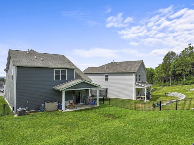 360 Gulfstream Dr, Gallatin, TN 37066 - back of property featuring a patio and central AC unit