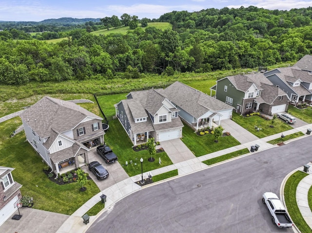 360 Gulfstream Dr, Gallatin, TN 37066 - aerial view of residential area with a forest
