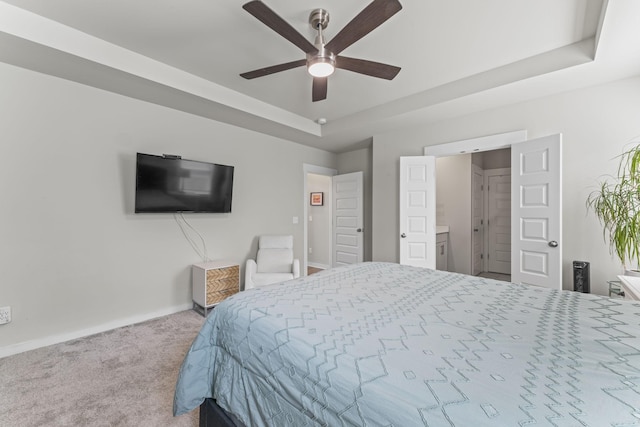 360 Gulfstream Dr, Gallatin, TN 37066 - carpeted bedroom featuring baseboards and ceiling fan