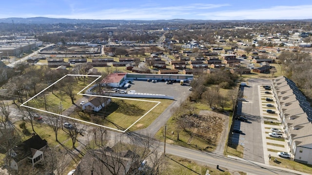 516 Hartsville Pike, Lebanon, TN 37087 - aerial view of property and surrounding area featuring property boundaries highlighted and mountains