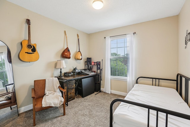 3408 Bruner Ct, Nashville, TN 37211 - bedroom featuring carpet, baseboards, and an office area