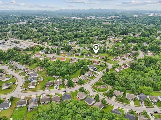 3408 Bruner Ct, Nashville, TN 37211 - aerial view of property's location with nearby suburban area