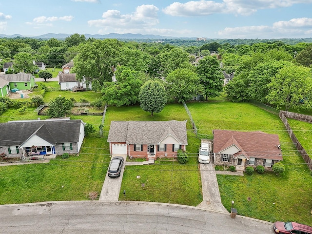 3408 Bruner Ct, Nashville, TN 37211 - view from above of property featuring a mountain backdrop