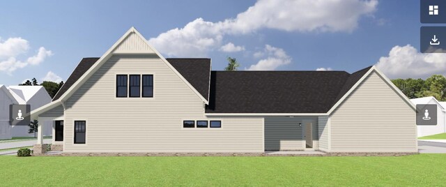 155 Salton Ln, Spring Hill, TN 37174 - back of house featuring a lawn