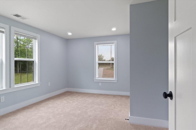 244 Beartown Rd S, Loretto, TN 38469 - carpeted empty room with baseboards and recessed lighting
