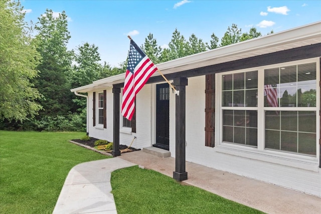 244 Beartown Rd S, Loretto, TN 38469 - property entrance with a lawn