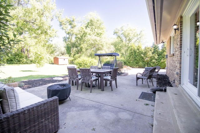 204 Tyne Blvd, Old Hickory, TN 37138 - view of patio / terrace with outdoor dining space