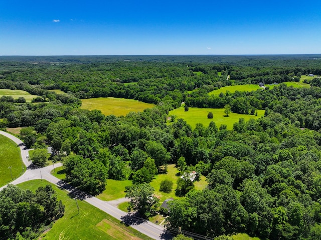 3148 Rawlings Rd, Woodlawn, TN 37191 - aerial view of a heavily wooded area