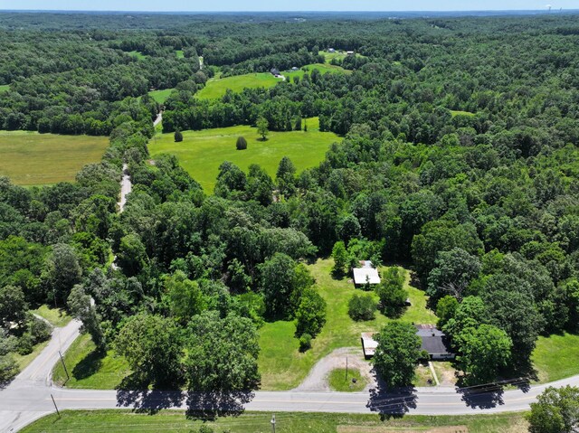 3148 Rawlings Rd, Woodlawn, TN 37191 - aerial view of a heavily wooded area