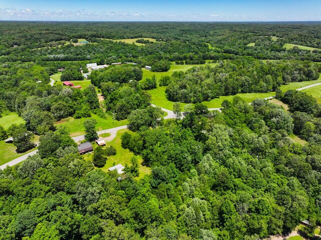 3148 Rawlings Rd, Woodlawn, TN 37191 - aerial view of a heavily wooded area