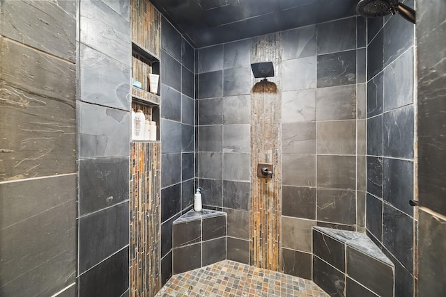 100 Station Dr, Waverly, TN 37185 - bathroom featuring a tile shower
