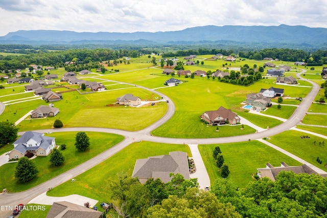 837 Majestic Mountains Blvd, Walland, TN 37886 - aerial perspective of suburban area featuring a mountain backdrop