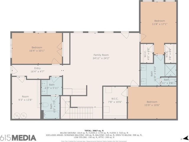 337 Lake Court Dr, Lynchburg, TN 37352 - room layout