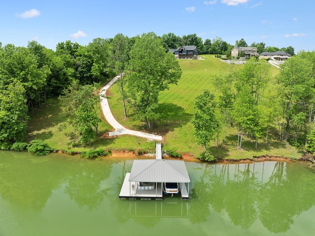337 Lake Court Dr, Lynchburg, TN 37352 - bird's eye view of a nearby body of water