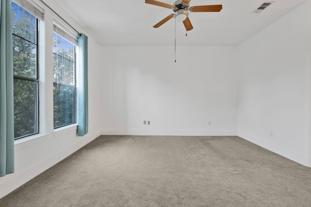 2600 Hillsboro Pike # 233, Nashville, TN 37212 - carpeted empty room with ceiling fan and baseboards