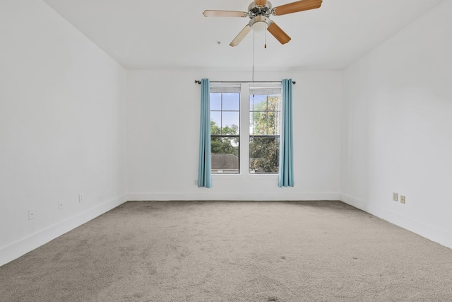 2600 Hillsboro Pike # 233, Nashville, TN 37212 - carpeted empty room featuring a ceiling fan and baseboards