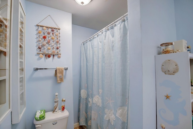 1611 Saltlick Pl, Murfreesboro, TN 37129 - bathroom featuring toilet and a shower with curtain