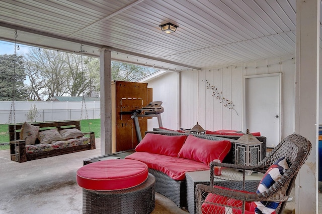 1611 Saltlick Pl, Murfreesboro, TN 37129 - view of patio featuring an outdoor hangout area