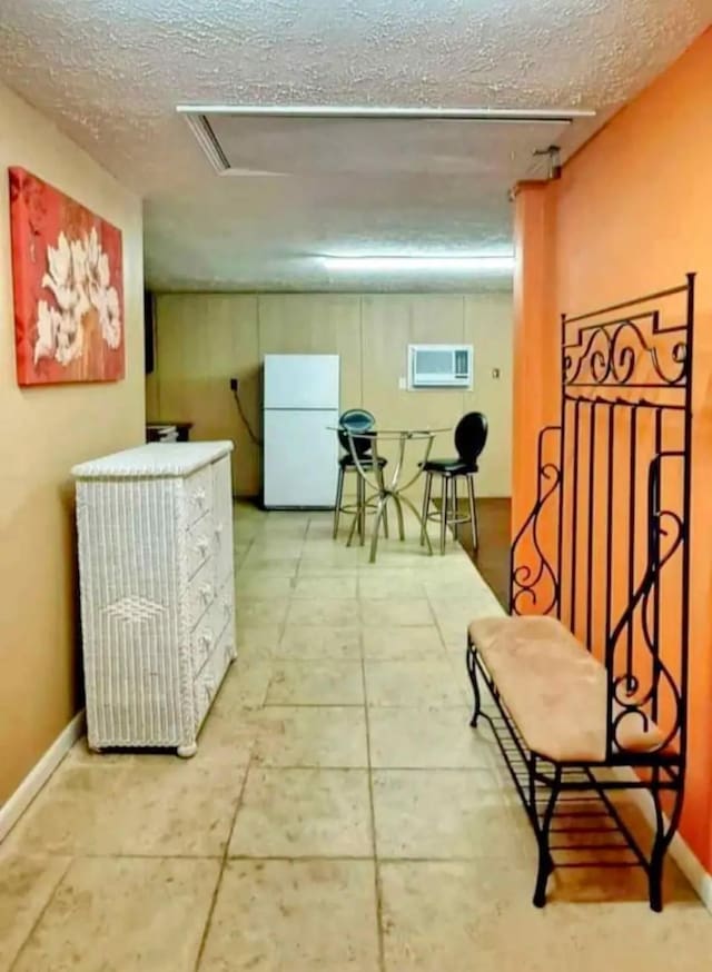 1611 Saltlick Pl, Murfreesboro, TN 37129 - hall featuring a textured ceiling and baseboards