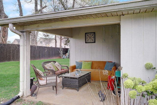 1611 Saltlick Pl, Murfreesboro, TN 37129 - view of patio / terrace featuring an outdoor hangout area