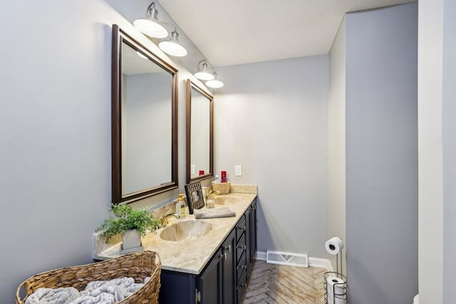 3411 Murphy Ln, Columbia, TN 38401 - bathroom with double vanity, baseboards, and toilet