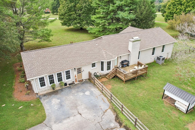 3411 Murphy Ln, Columbia, TN 38401 - view from above of property