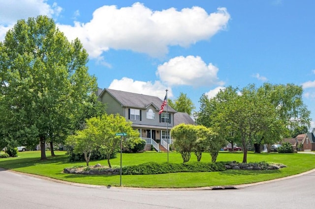 1243 Curtis Dr, Lebanon, TN 37087 - view of front facade featuring a front lawn
