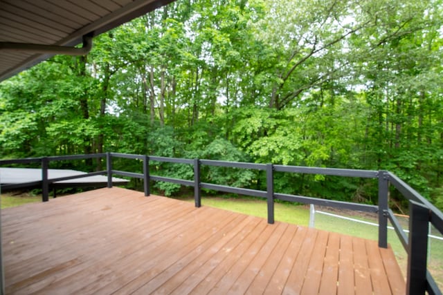 5538 Lexie Beans Creek Rd, Belvidere, TN 37306 - view of wooden terrace