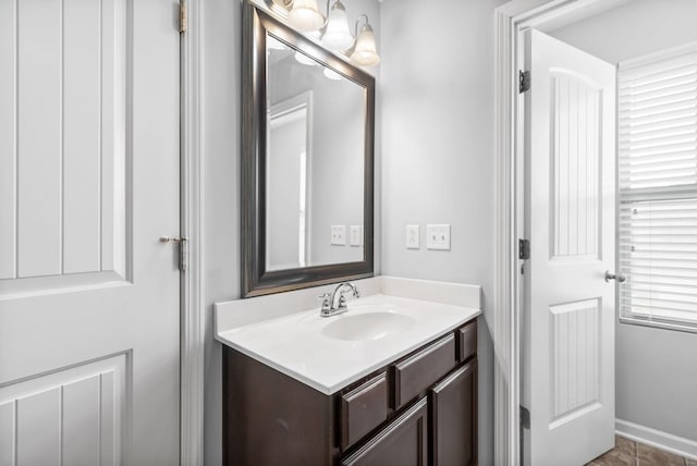 4115 Giacomo Dr, Murfreesboro, TN 37128 - bathroom with vanity and baseboards
