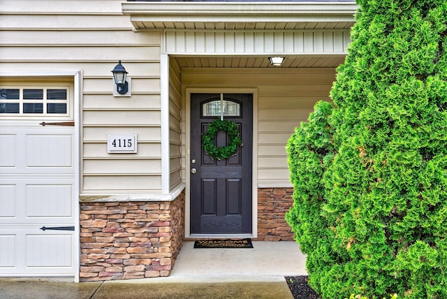 4115 Giacomo Dr, Murfreesboro, TN 37128 - property entrance with stone siding