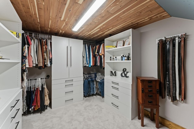 860 Old Woodbury Pike, Readyville, TN 37149 - walk in closet featuring light carpet