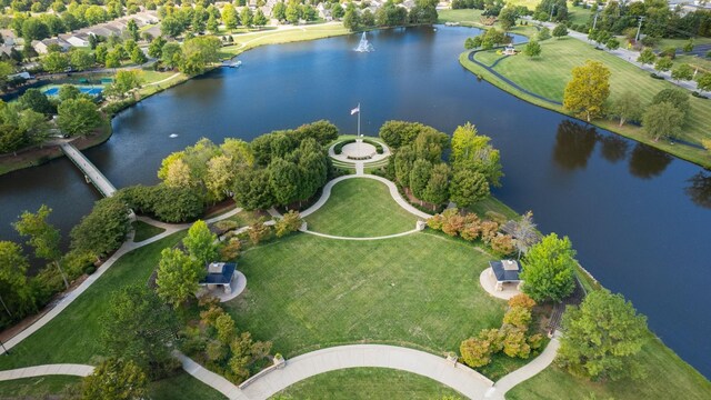 402 Cottonwood Dr, Mount Juliet, TN 37122 - aerial view of property and surrounding area with a nearby body of water