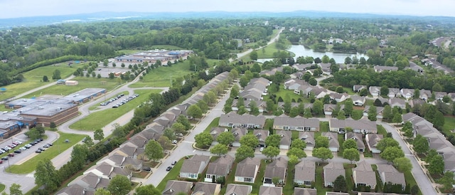 402 Cottonwood Dr, Mount Juliet, TN 37122 - aerial overview of property's location featuring a large body of water