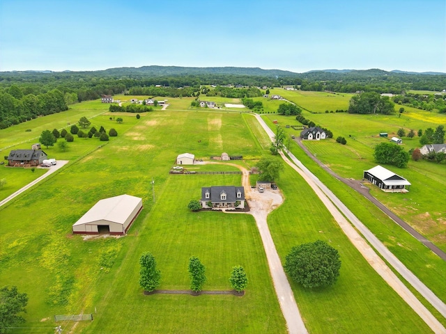 1864 Sawgrass Ln, Chapel Hill, TN 37034 - overview of rural landscape with mountains and a pastoral area