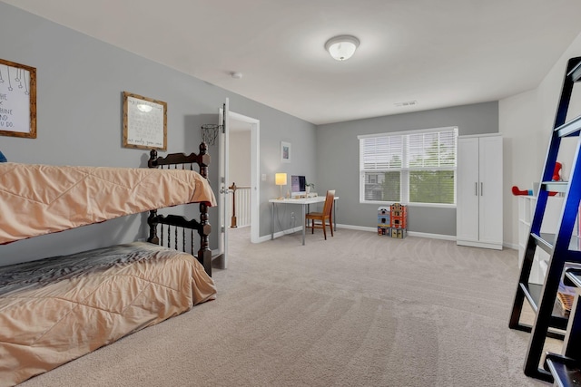1464 Old Stone Rd, Lebanon, TN 37087 - bedroom featuring carpet floors, a desk, and baseboards