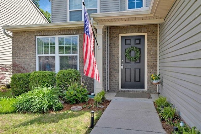 1464 Old Stone Rd, Lebanon, TN 37087 - entrance to property featuring brick siding