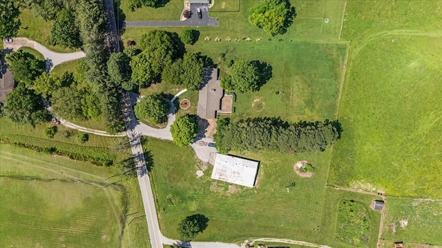 183 Prairie Plains Rd, Hillsboro, TN 37342 - aerial view of property and surrounding area with rural landscape