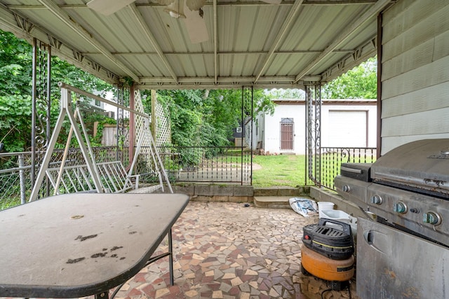 942 Youngs Ln, Nashville, TN 37207 - view of patio featuring area for grilling