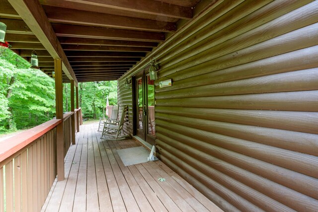 4357 Old Blacktop Rd, Mc Ewen, TN 37101 - view of deck