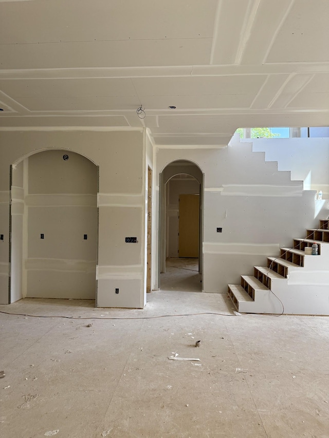 559 Watsonwood Dr, Nashville, TN 37211 - stairway with arched walkways