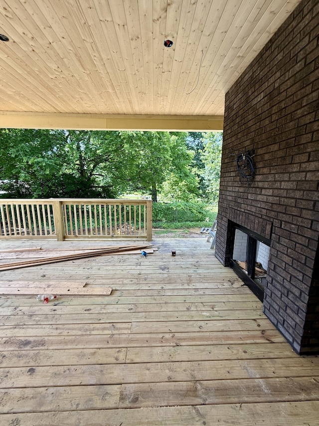 559 Watsonwood Dr, Nashville, TN 37211 - deck featuring view of wooded area