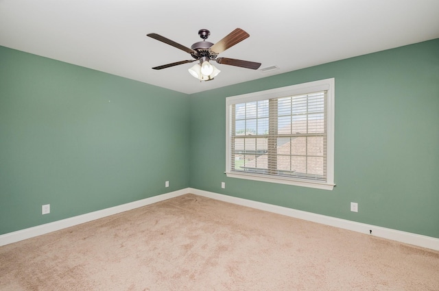 4423 Garcia Blvd, Murfreesboro, TN 37128 - unfurnished room with carpet floors, baseboards, and a ceiling fan