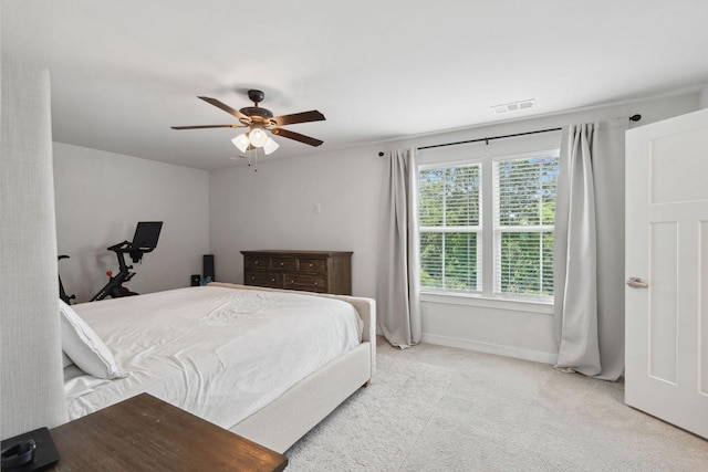 9420 Kaplan Ave, Brentwood, TN 37027 - bedroom featuring carpet flooring, baseboards, and a ceiling fan