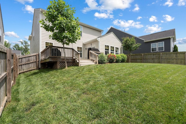 9420 Kaplan Ave, Brentwood, TN 37027 - back of property featuring a wooden deck