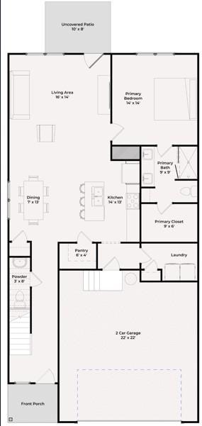 741 Caraway Ln, Nashville, TN 37211 - room layout