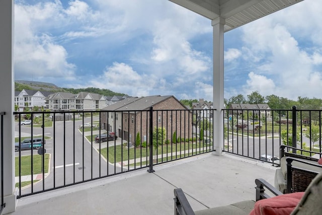 1901 Shadow Green Dr Unit 303, Franklin, TN 37064 - view of patio / terrace featuring a residential view and a balcony