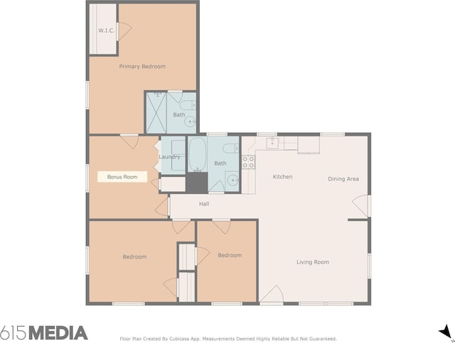 120 Johns St, La Vergne, TN 37086 - floor plan / room layout
