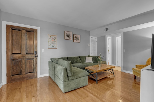 1011 Murfreesboro Rd Unit L3, Franklin, TN 37064 - living room with light wood finished floors and baseboards