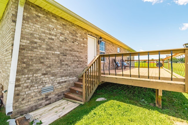 103 Alice Smith Dr, Portland, TN 37148 - view of wooden terrace